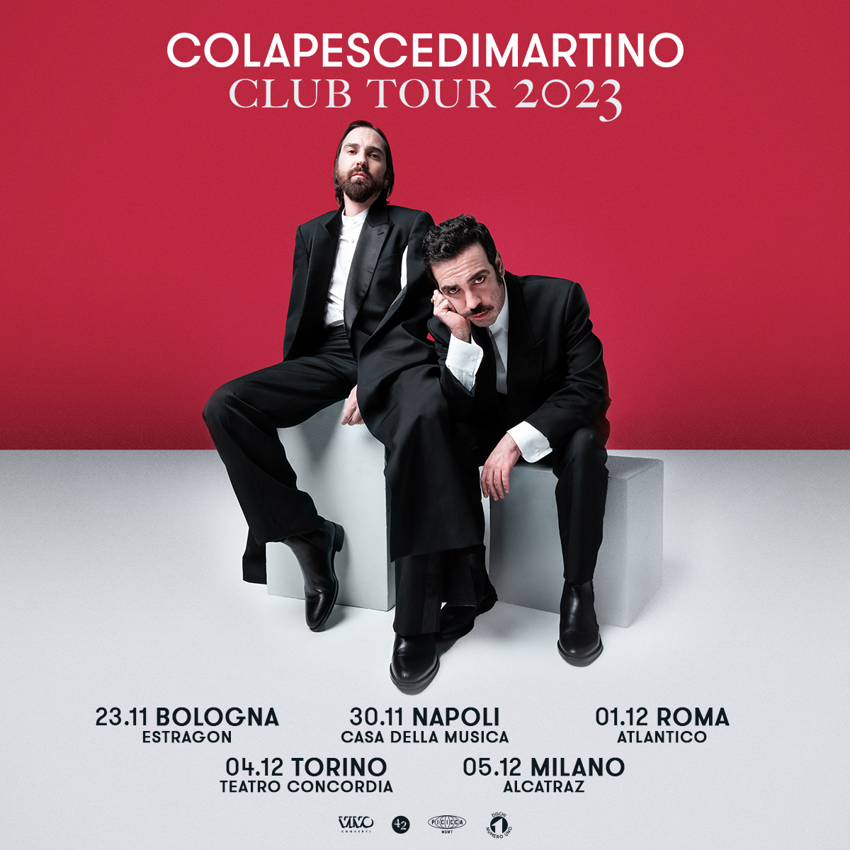 COLAPESCE DIMARTINO: CLUB TOUR 2023: In partenza a novembre 2023. –  BitsRebel